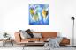 Mobile Preview: Buy abstract painting blue - 1396